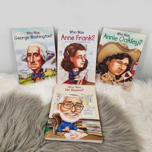 WHO WAS Set of 4 Books - Picture 2 of 7